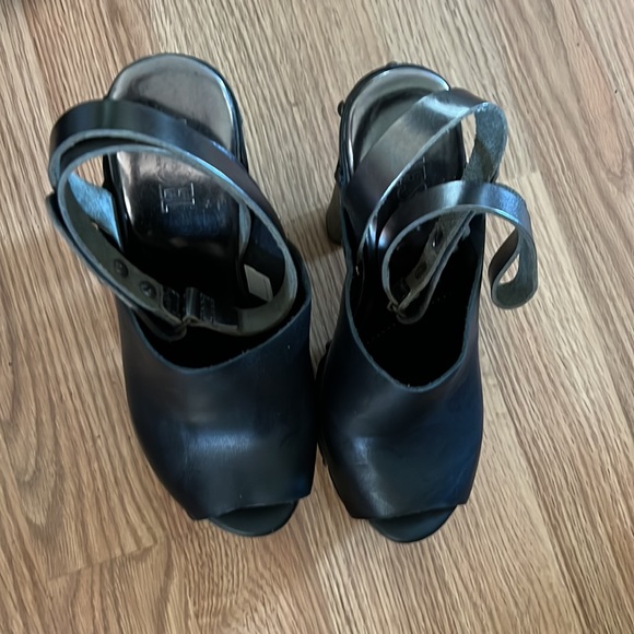 Diesel studded black heels, size 6 - Picture 3 of 10